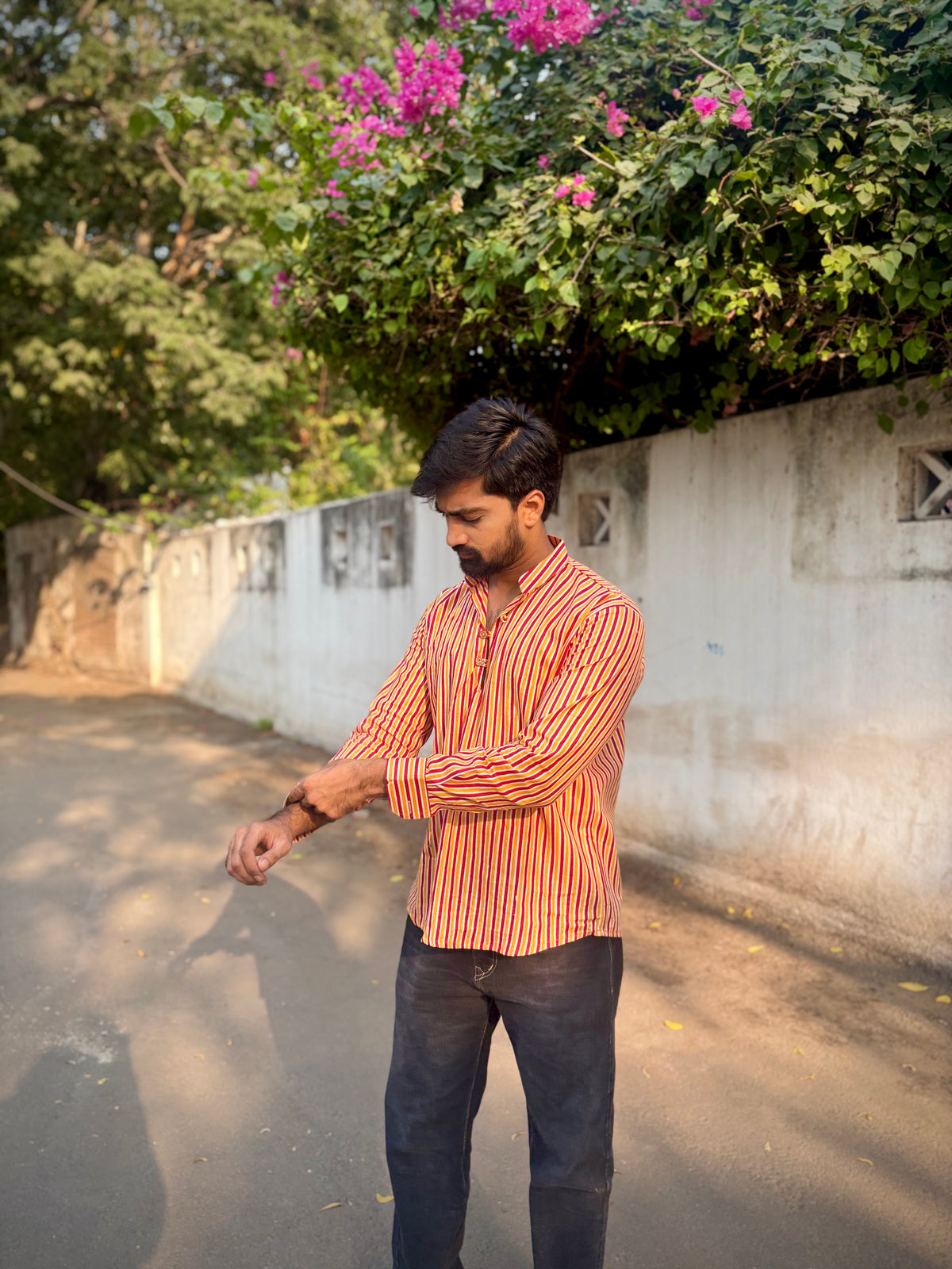 Tarinni Men’s Multicolour Kurta